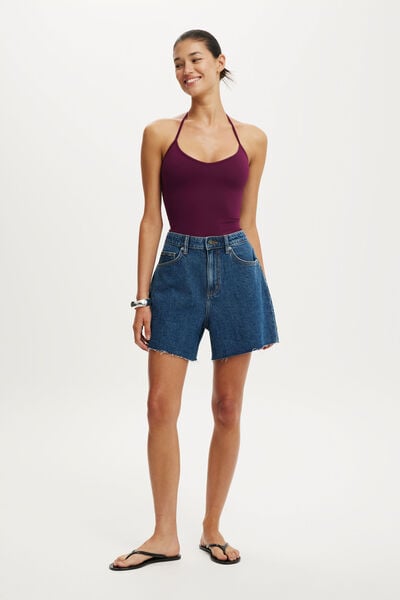 High 90 S Denim Short, GEMINI BLUE RAW