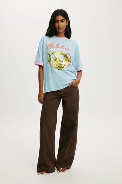 Vacay Graphic Tee, MALUHIA/ PERIWINKLE BLUE /LAVANDULA