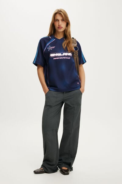 Lcn Graphic Football Jersey, LCN FCL FIFA ENGLAND / PATRIOT BLUE
