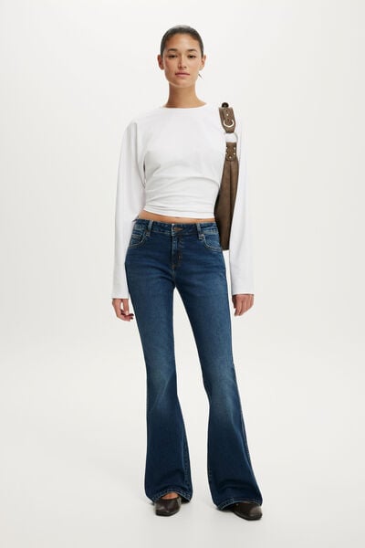 Blair Batwing Long Sleeve, WHITE