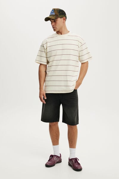 Baggy Denim Short, REVOLVE BLACK