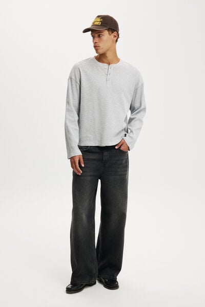 Super Baggy Jean, Y2K WASHED BLACK