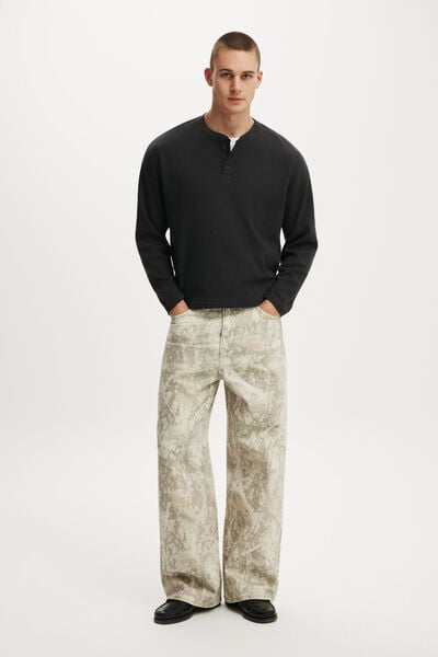 Super Baggy Jean, NATIVE TRAIL CAMO