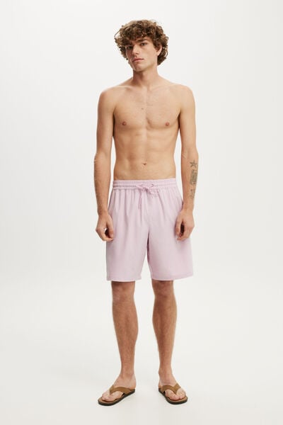Baggy Swim Short, PINK PANEL