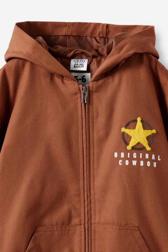 License oversized jacket