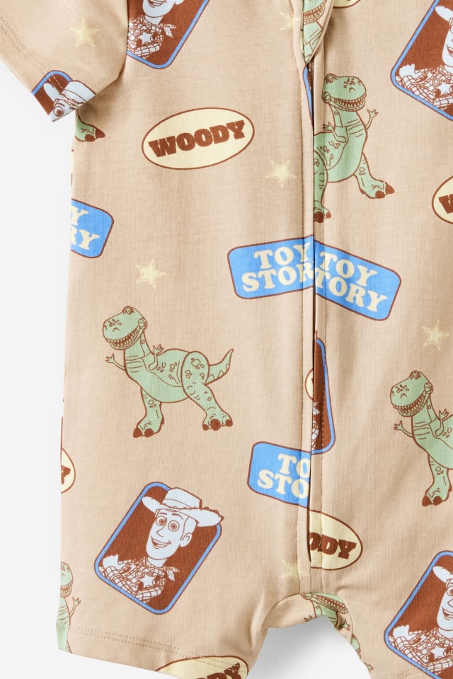 Growie zip romper license