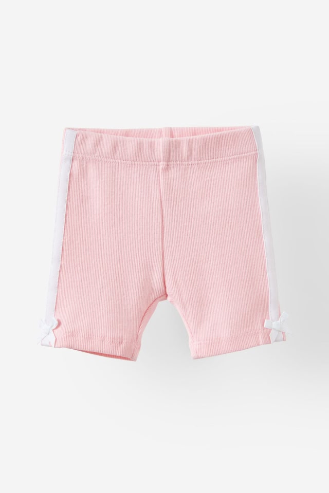 Baby essential rib bike shorts