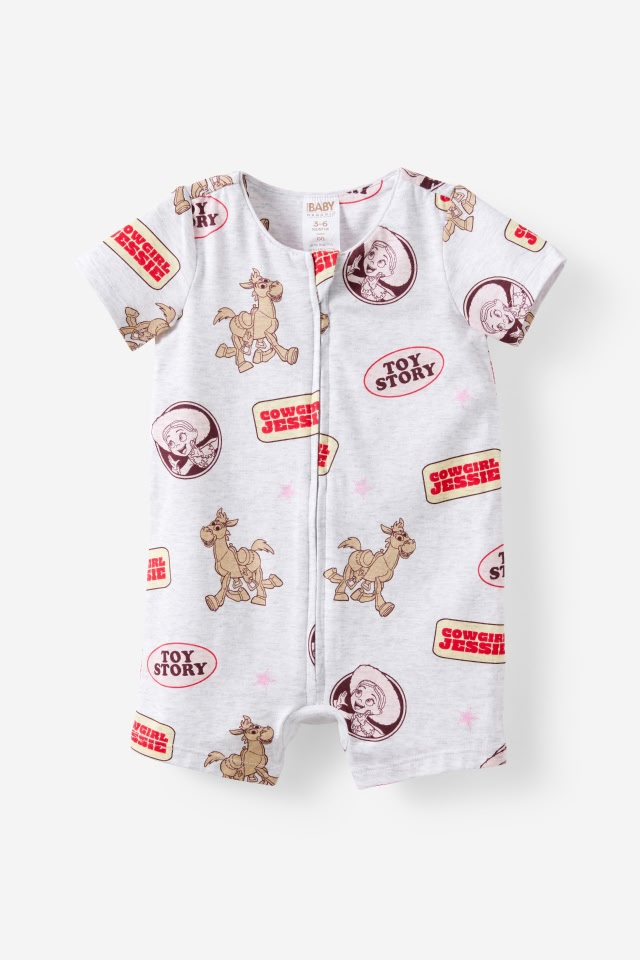 Growie zip romper license