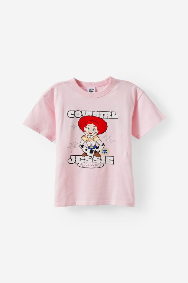 License drop shoulder tee